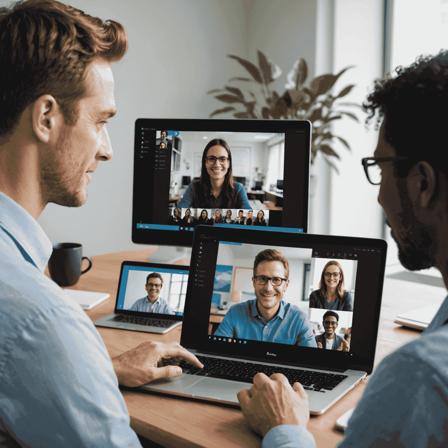 Порівняння інтерфейсів Skype та Zoom для відеоконференцій